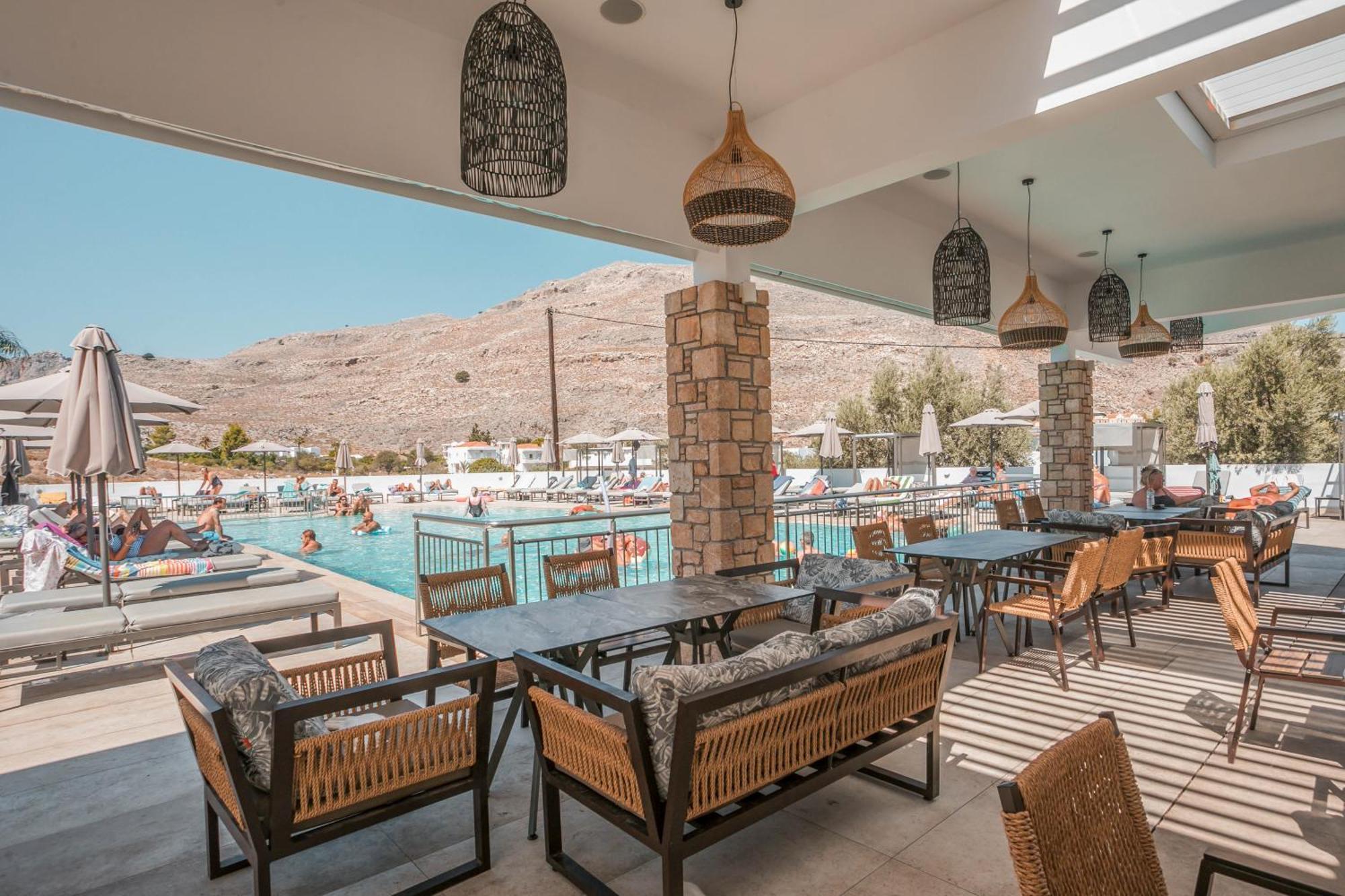 Lambis Studios & Apartments Λίνδος Εξωτερικό φωτογραφία