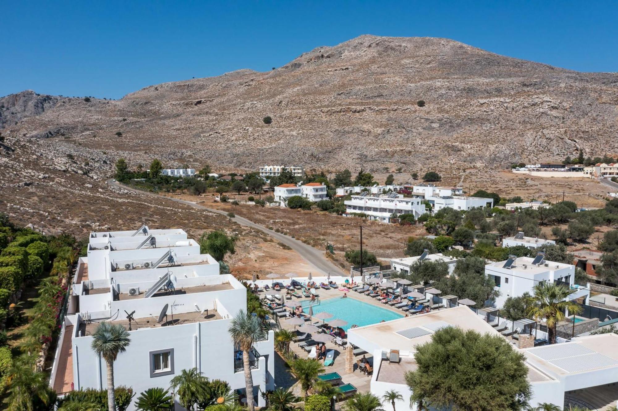 Lambis Studios & Apartments Λίνδος Εξωτερικό φωτογραφία