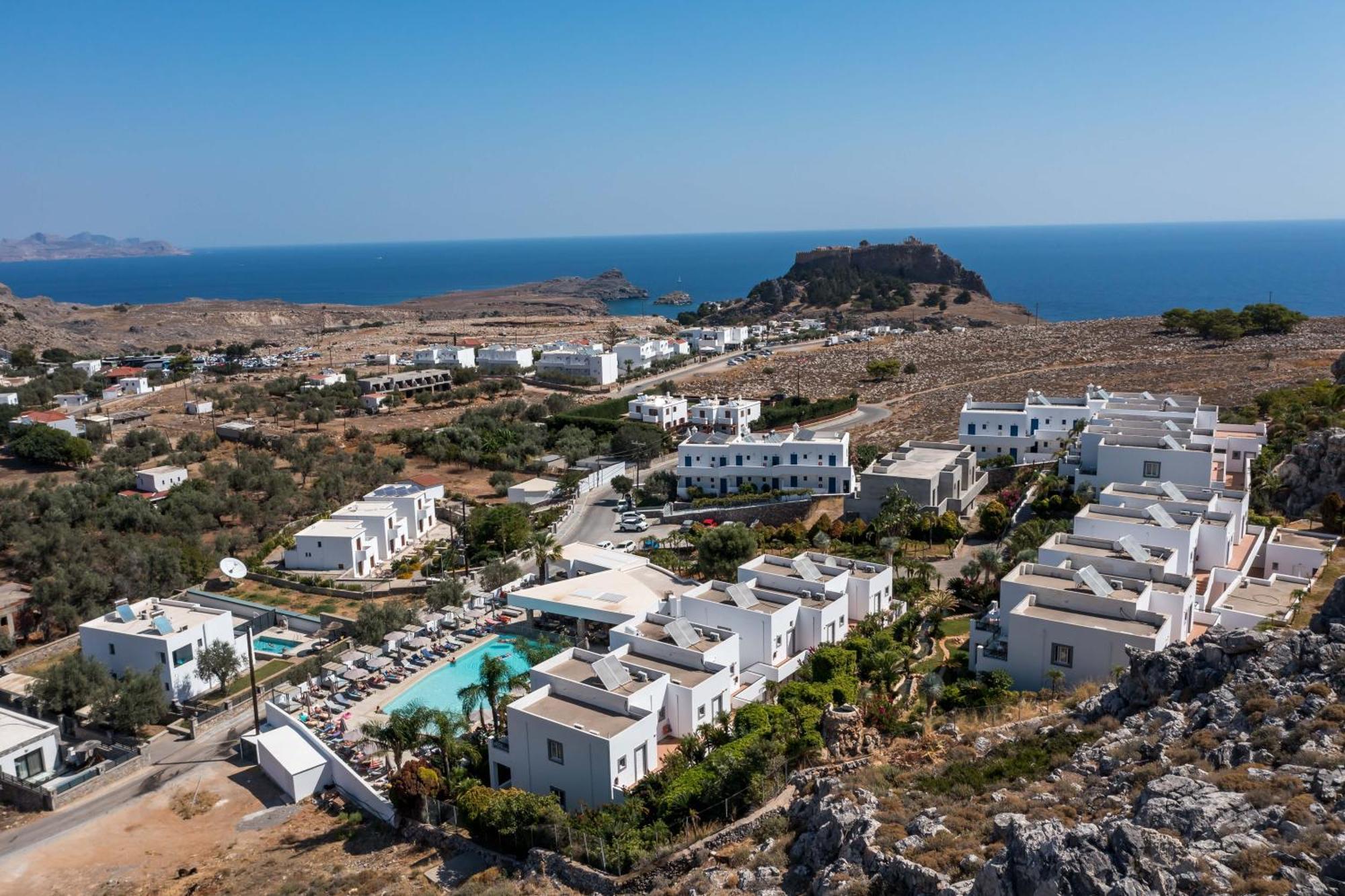 Lambis Studios & Apartments Λίνδος Εξωτερικό φωτογραφία