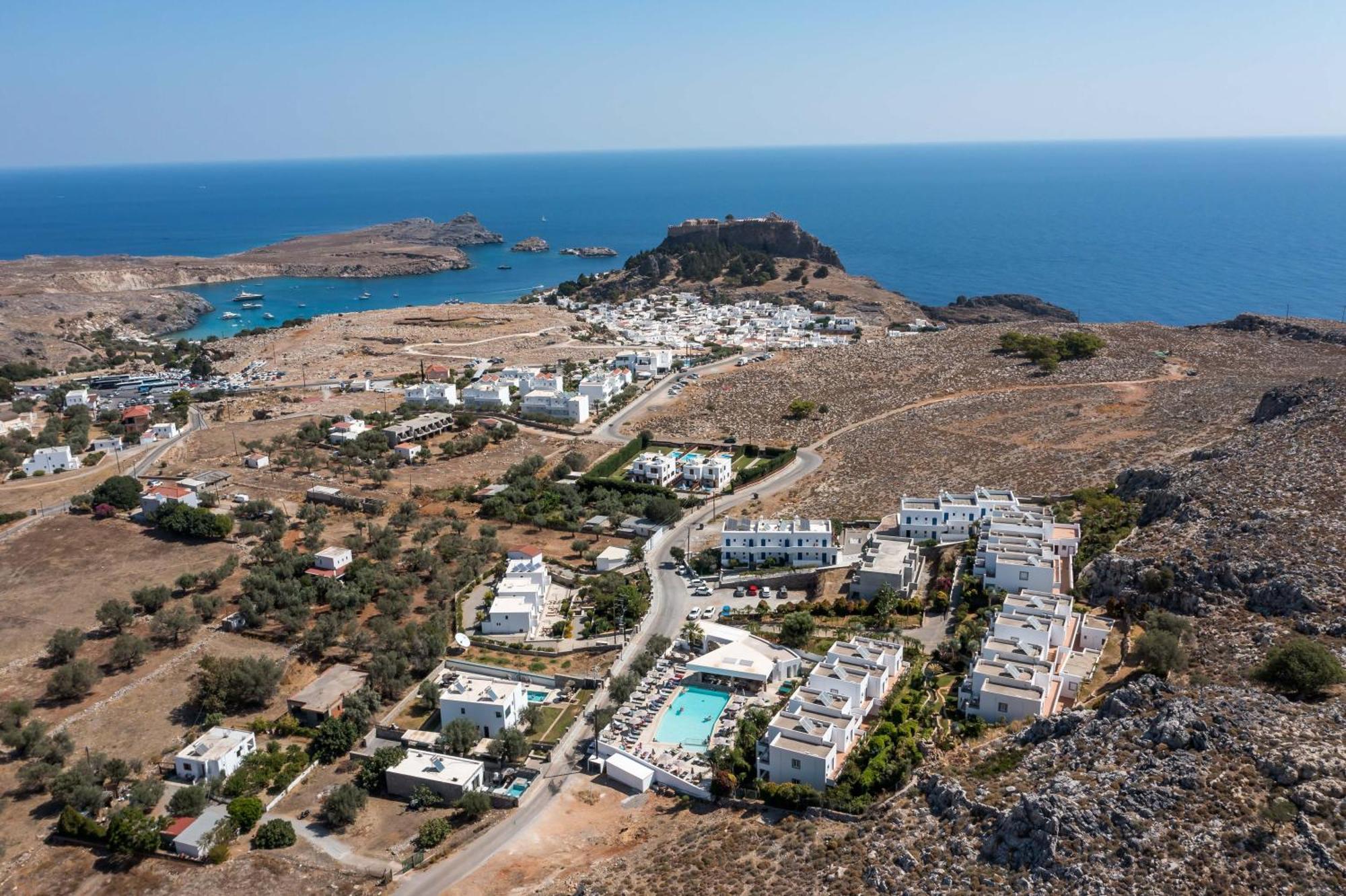Lambis Studios & Apartments Λίνδος Εξωτερικό φωτογραφία