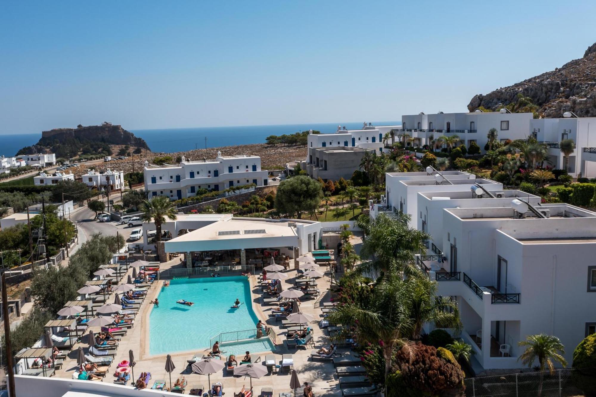 Lambis Studios & Apartments Λίνδος Εξωτερικό φωτογραφία