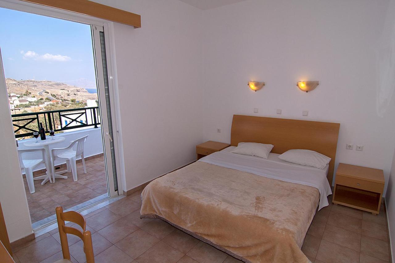 Lambis Studios & Apartments Λίνδος Εξωτερικό φωτογραφία