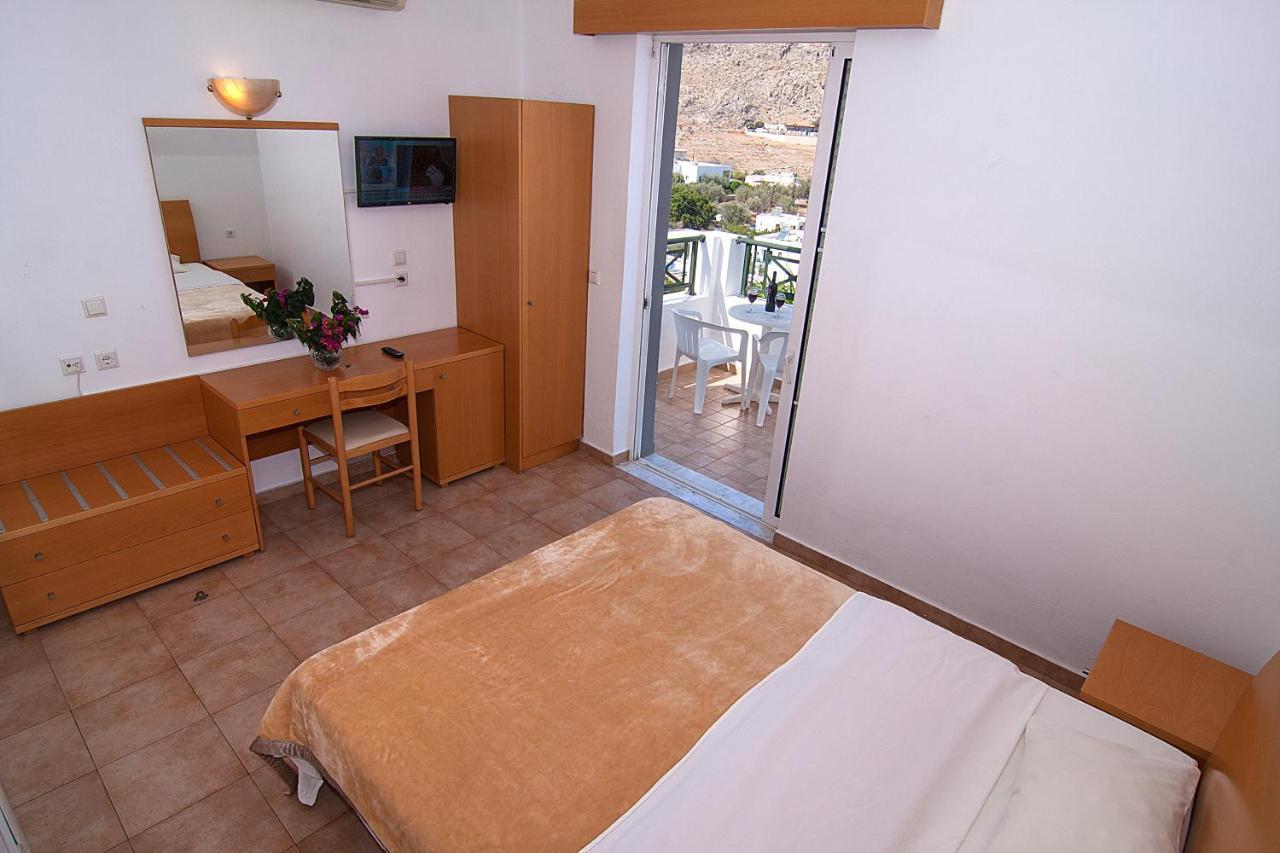 Lambis Studios & Apartments Λίνδος Εξωτερικό φωτογραφία